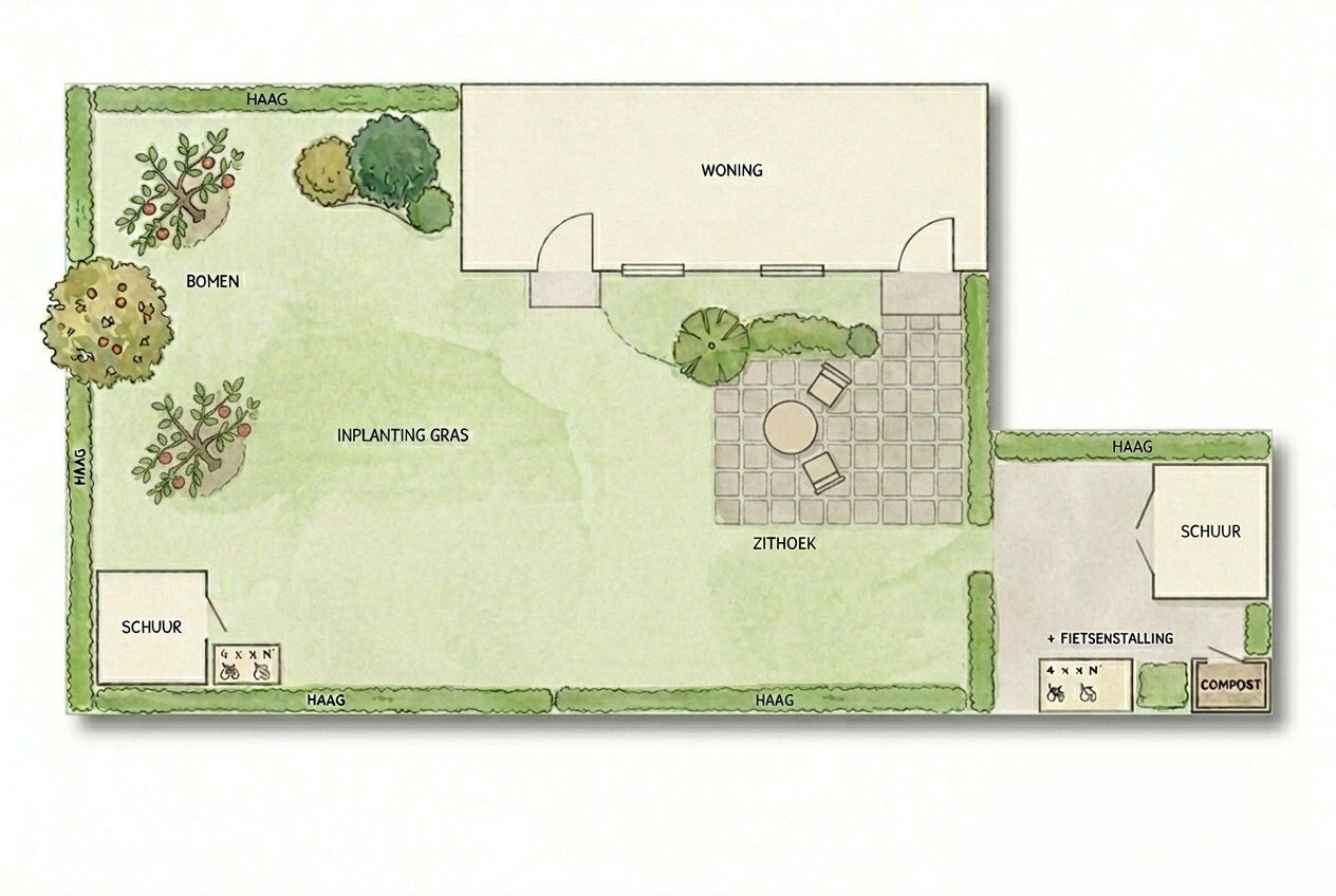 Tuinontwerp detail 3