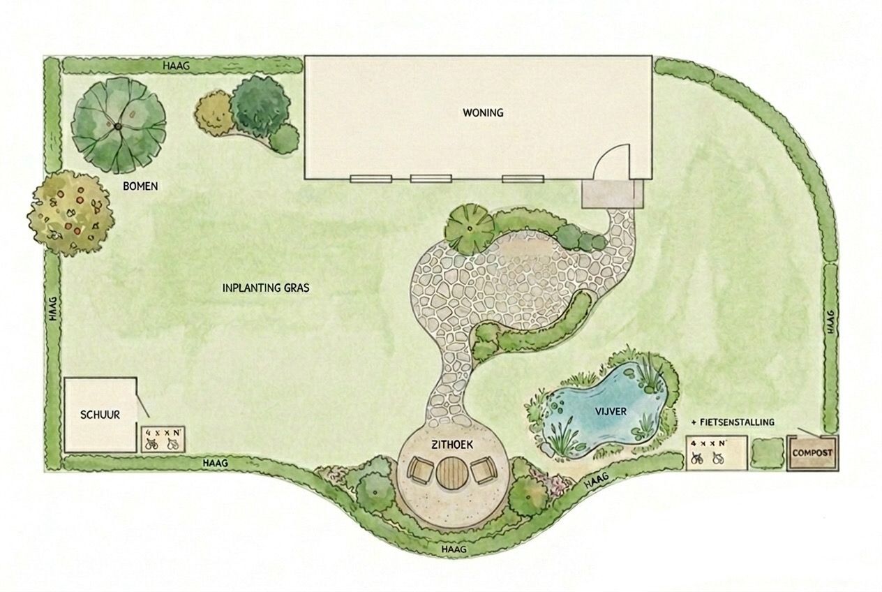 Tuinontwerp detail 4